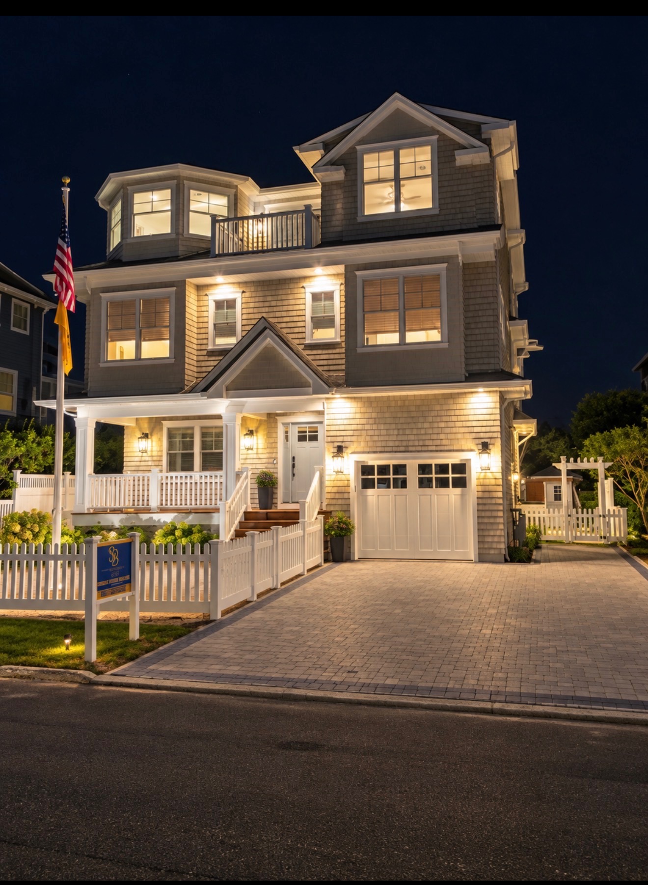A completed Shore Builders coastal home on Long Beach Island