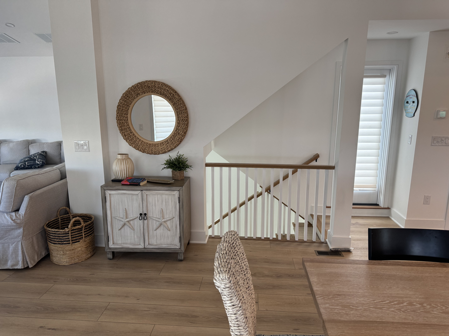 The upper landing