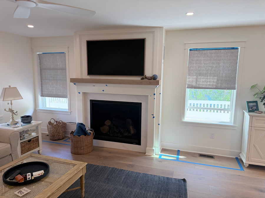 The living room