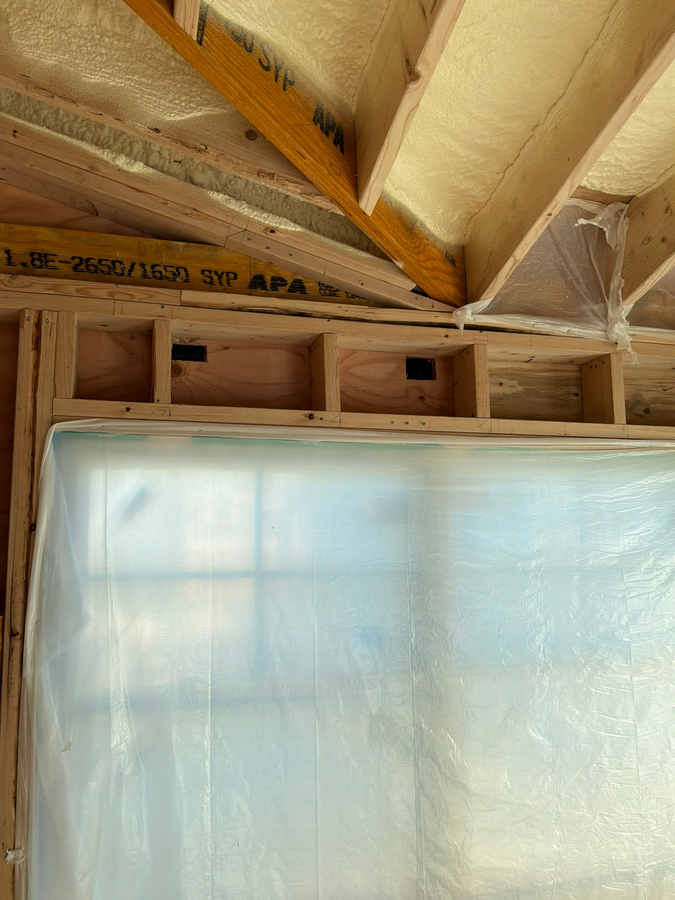 Insulation at the windows